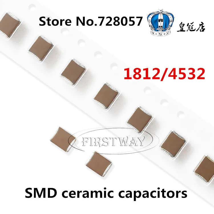 

4532 1812 223K 22NF 1000V 1KV X7R 10% 30pcs/lot Free shipping SMD ceramic capacitors