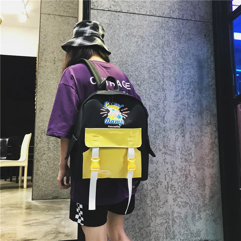 Menghuo Fashion Backpack Women Children Schoolbag Back Pack Leisure Korean Ladies Knapsack Travel Bags for School Teenage Girls (31)