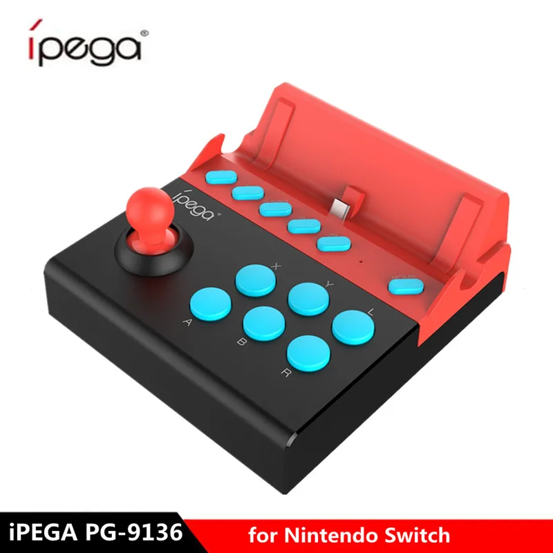 

iPega PG-9136 Arcade Joystick for Nintendo Switch Gladiator Mini Rocker Mobile Joystick Gamepad for Nintendo Switch Game Console