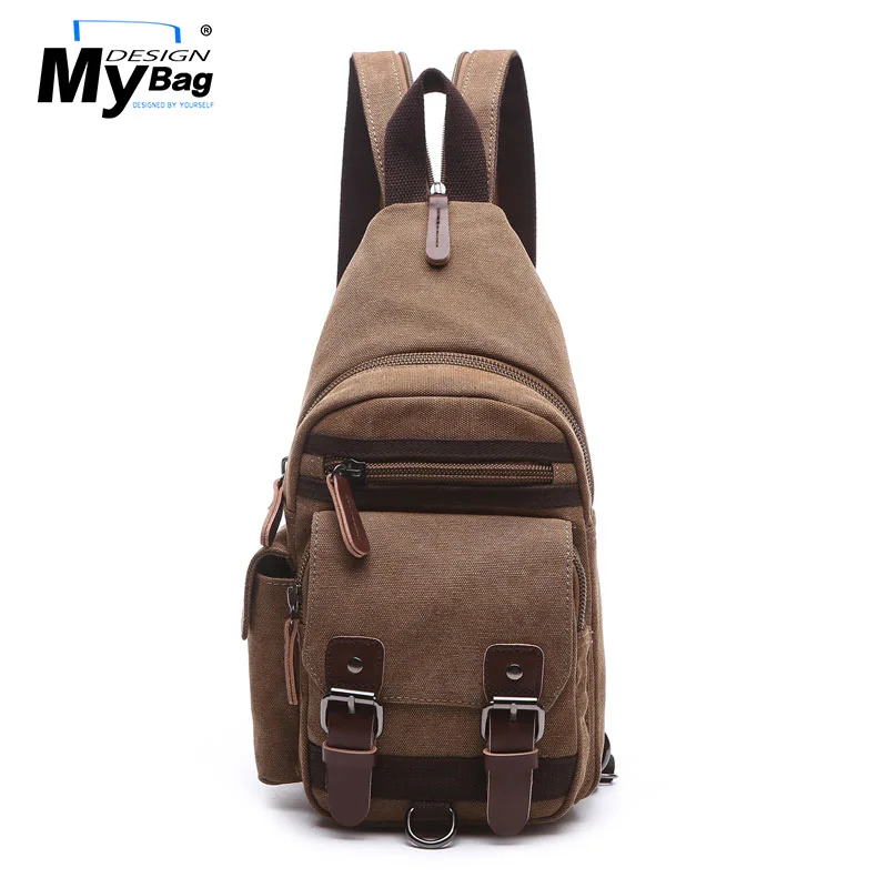 

DESIGN MYBAG Women Single Fashion Shoulder Pack Rucksack Casual Crossbody Bag Double Use Chest Bag for Men Women Shoulder Bags