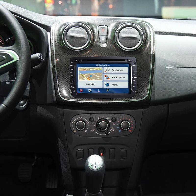 Flash Deal 7" Android 8.1 Quad Core Car DVD Player For Dacia/Sandero/Duster/Renault/Captur/Lada/Xray 2/Logan 2 Radio GPS Navigation BT Wifi 2