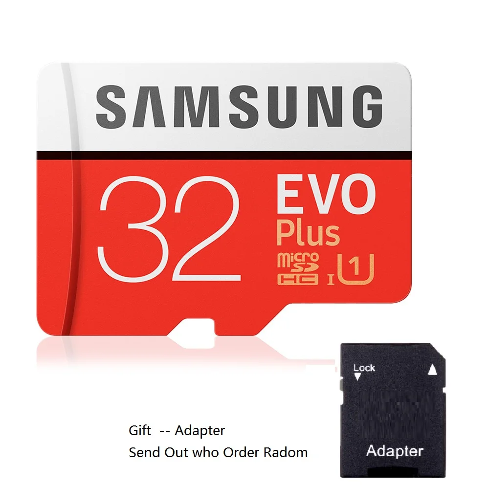 Карта памяти samsung Micro SD EVO Plus 32 Гб 64 Гб 128 ГБ 256 Гб класс 10 TF карта SDHC/SDXC UHS-1