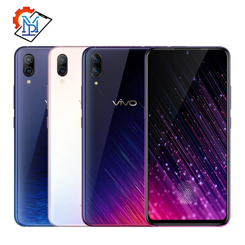 Мобильный телефон Vivo X23 6,41 дюймов FHD + 6 ГБ ОЗУ 128 Гб ПЗУ Snapdragon 660 Восьмиядерный Android 8,1 двойная камера 3500 мАч смартфон