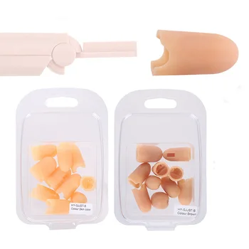 

10pcs/bag Replacement Refill Nail Finger Tips for Nail Art Training Practice Flexible Acrylic Hand