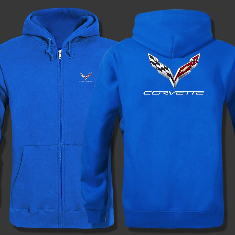 chevrolet zip up hoodie