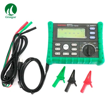 

MASTECH MS5910 RCD/Loop Resistance Tester Measuring Range 0.1~2000 ohm Accuracy Class