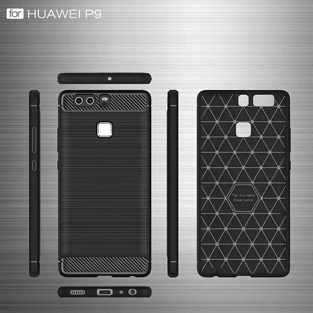 Модный противоударный мягкий силиконовый чехол Mokoemi 5," для huawei P9, чехол для huawei P9, чехол для телефона