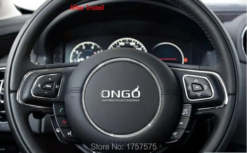 car steering wheel ring trim for Jaguar XJ accessories  (10)