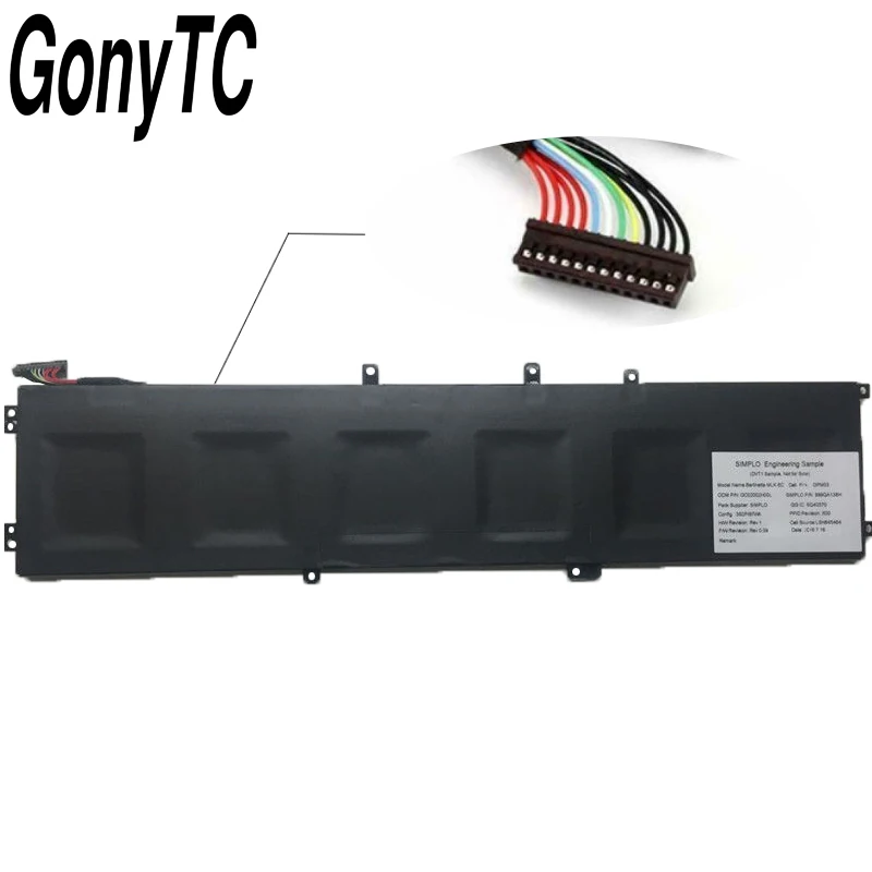 11 1 V 97Wh 6GTPY новый оригинальный ноутбук Батарея для Dell Precision 5510 m4700 XPS 15 9550 9560 9570 5XJ28