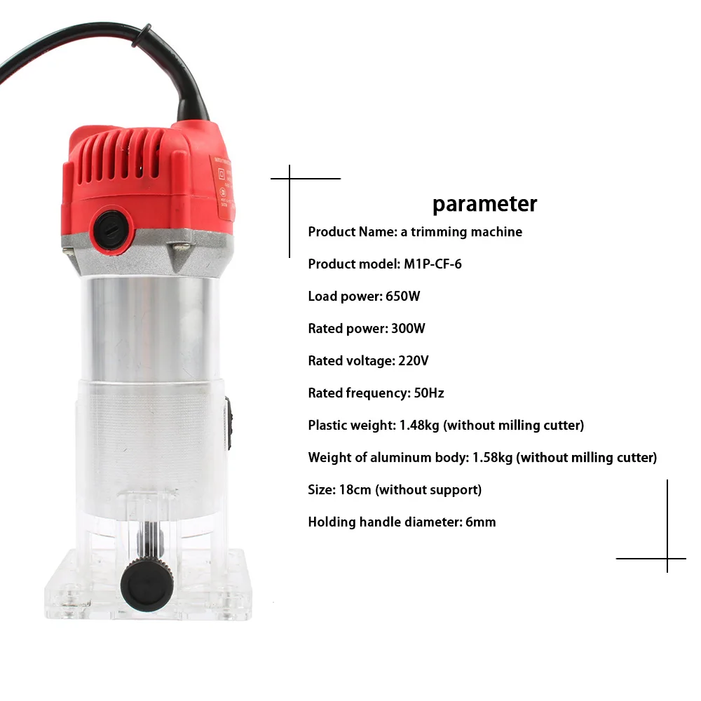 300 Вт до 600 Алюминий housting Электроинструмент деревообрабатывающий триммер слот машина Деревообработка инструменты гравировка