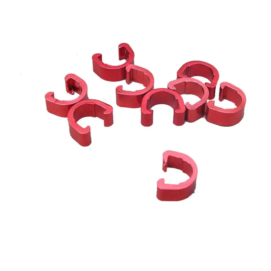 

Mooistar # 5007 10pcs Bike Bicycle Cycle MTB C-Clips Buckle Hose Brake Gear Cable Housing Guide