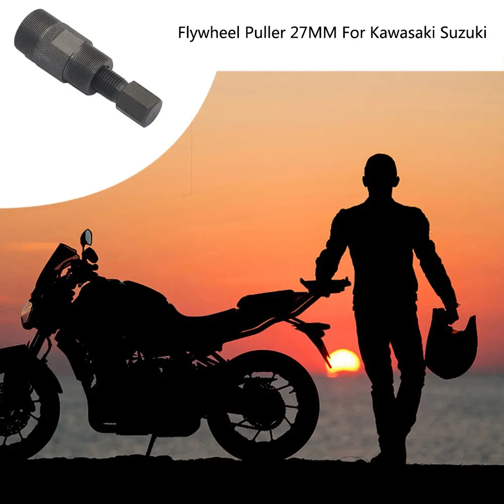 

Flywheel Rotor Magneto Puller Tool 27mmX1.0 LH Male - Made of Carbon Steel - Heat Treated for Strength and Durability