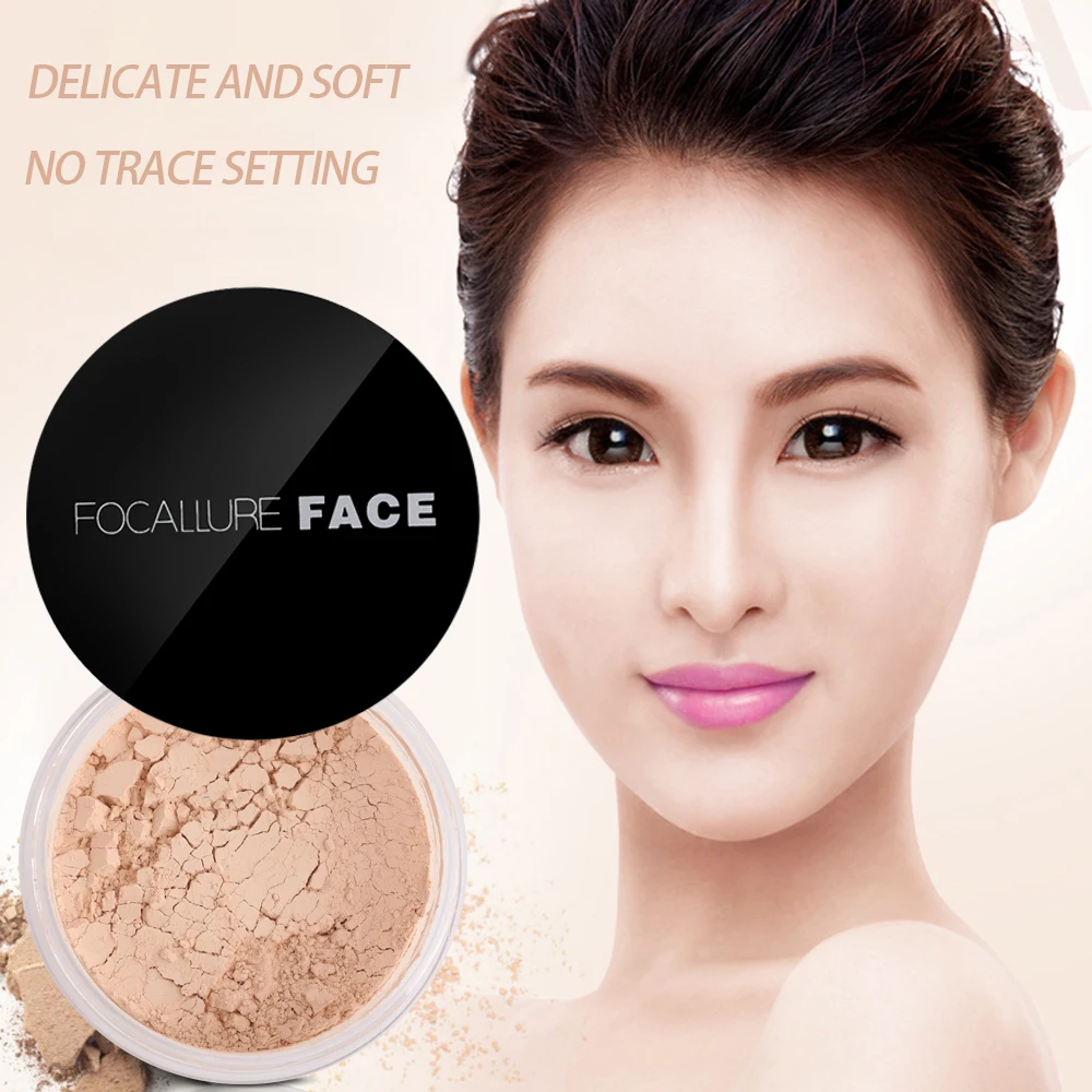 FOCALLURE Face Makeup Powder Bronzer Highlighter Shimmer Brighten Face
