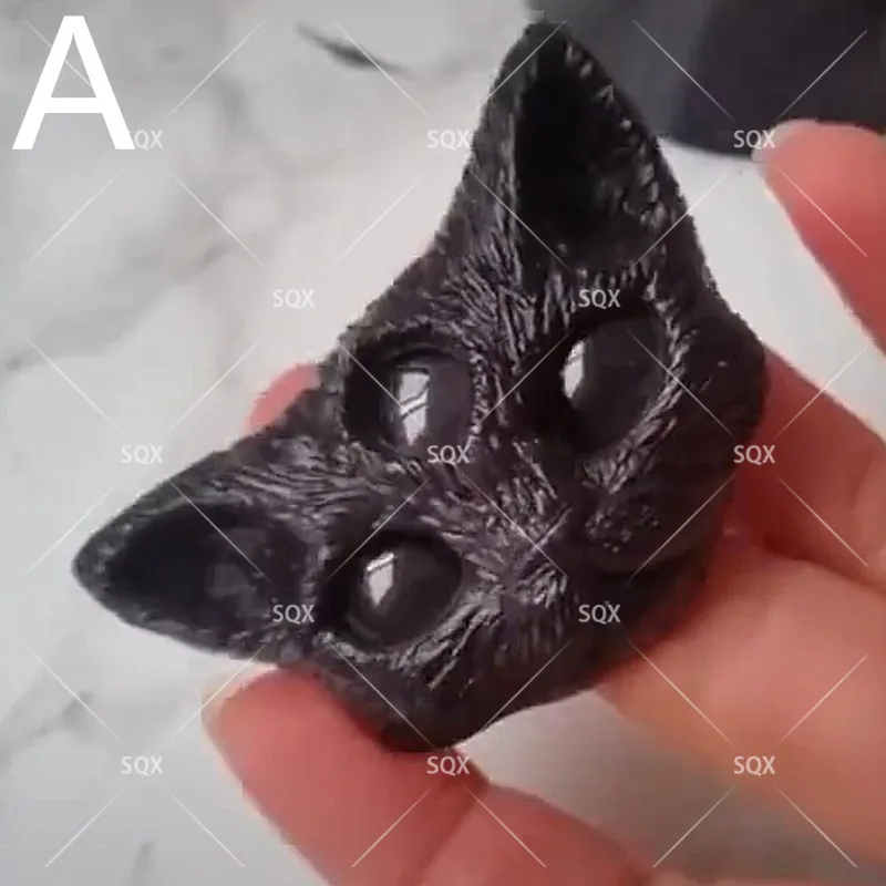 Devil Cat силиконовая форма, шоколадная форма, эпоксидная смола, штукатурка, конфеты помадка плесень, украшение торта, выпечки 1556-58