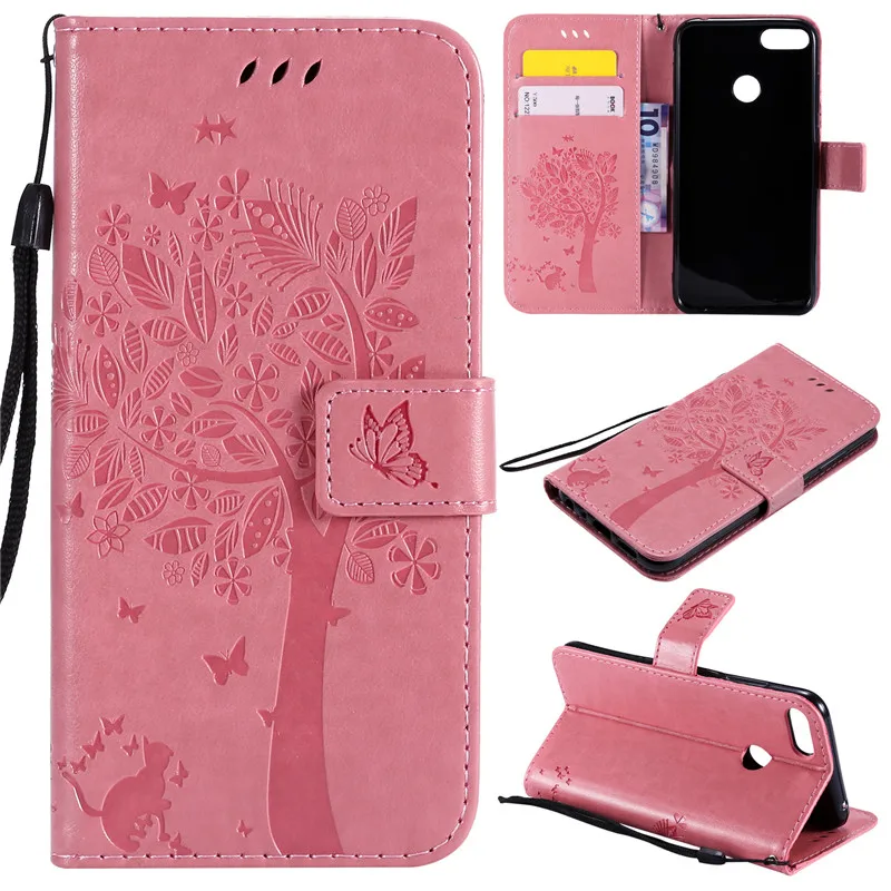 Book Style PU Leather Case Cover for Huawei Honor 9 9i 9Lite 10 Flip Wallet Phone Bags Cases with Stand for Huawei Honor V10 9N (4)