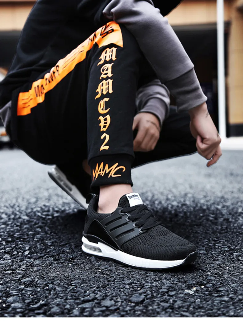 Sneakers Men Running Shoes Mesh Breathable Army Green Man Lace-up Jogging Shoes Couple Walking Sneakers Women (12)