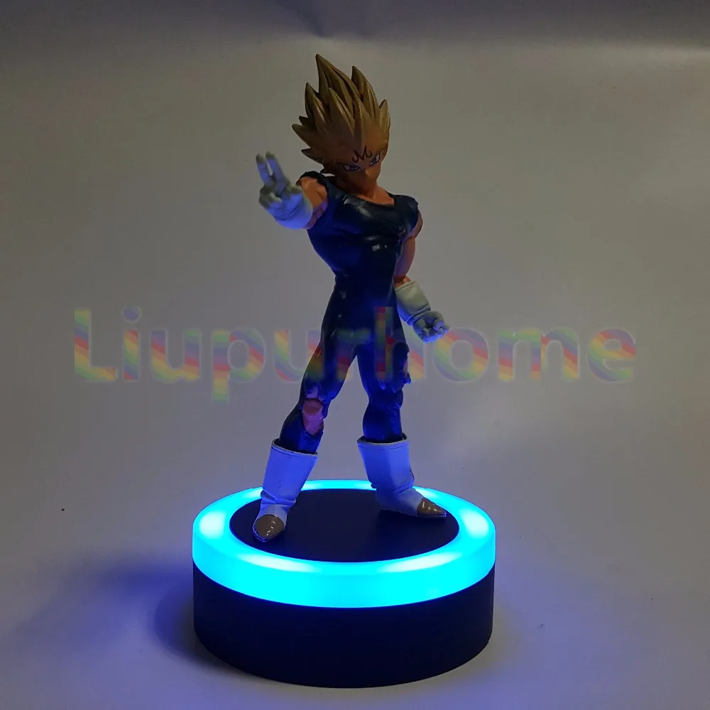 Жемчуг дракона Z злой Вегета Led ночник база аниме Жемчуг дракона Z DBZ Сон Гоку Светодиодная лампа Рождественский Декор Lampara Led