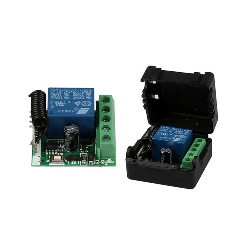 QIACHIP-DC-12V-1CH-433MHz-RF-Wireless-Remote-Control-Switch-Relay-RF-Receiver-Module-For-433MHz