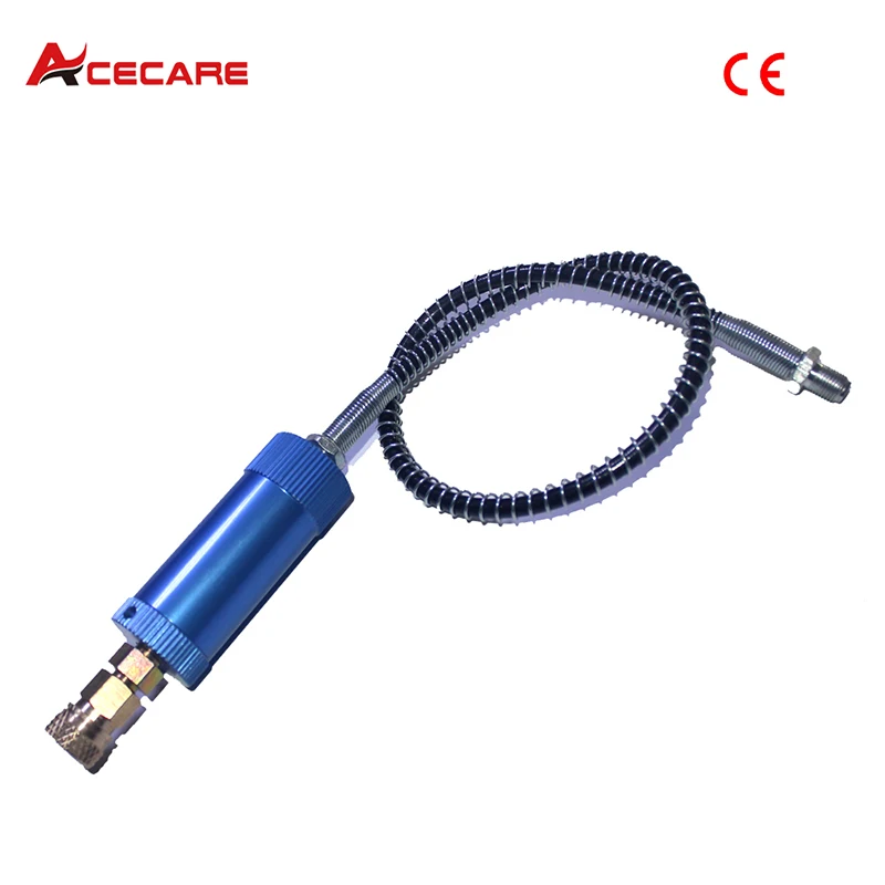 

PCP Paintball Airforce Hand Pump Water-Oil Separator M10x1 Free Filter 300bar/4500psi with Quick Coupler 50cm High Pressure Hose