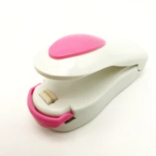 Бытовые Мини-тепла запайки закуски Пластик мешок герметик Портативный Еда Sealer рук Давление Тип Горячие магия герметик