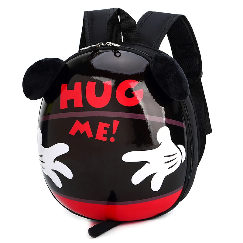 Disney новая детская сумка для школы и детского сада мальчик ребенок рюкзак в форме яйца мультфильм Микки Маус милый маленькая девочка рюкзак