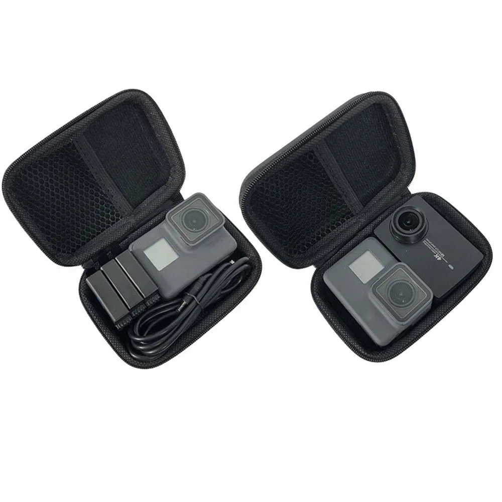 

Action Camera Mini Bag Box Case for GoPro Hero 7 6 5 4 3+ Session packet Cover for Microphone for Insta360 evo 360 Camera