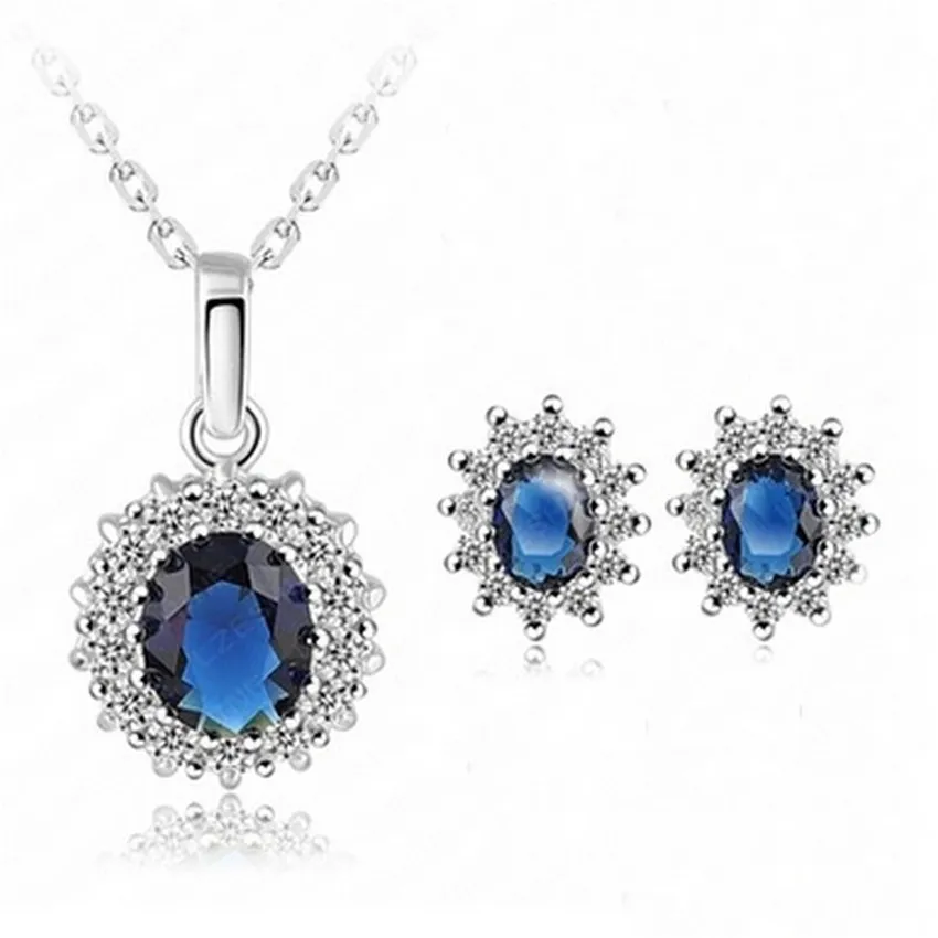 

Fashion Jewelery Indian Jewelry 2018 And Earring Women Accessories Gift Jewelry Sets New Arrival Trendy Necklace Set Top