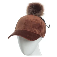 Женская Бейсболка с милым помпоном, удобная и теплая Вельветовая бейсболка, Модная шелковая лента с буквенным принтом, шапка для отдыха в стиле хип-хоп