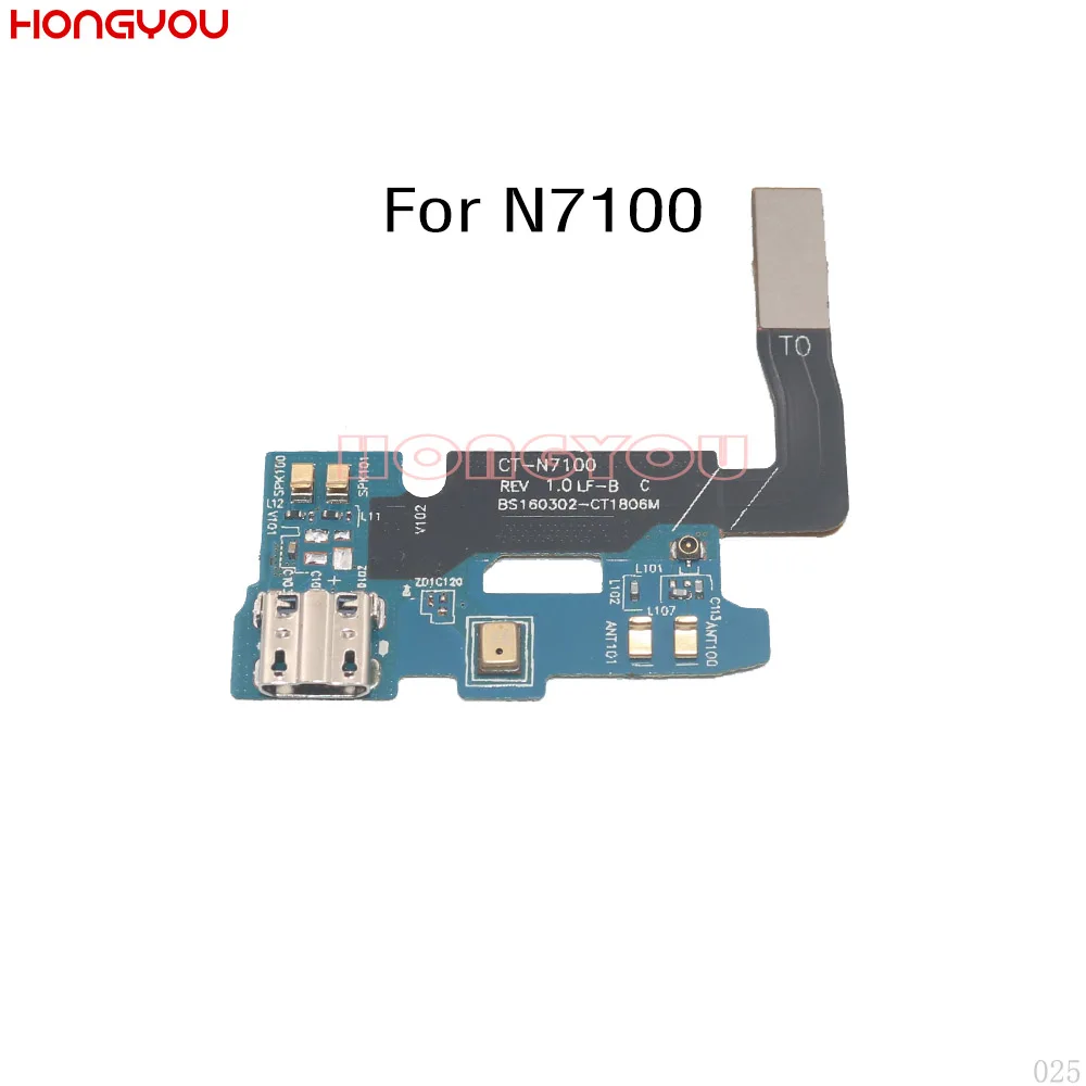 

USB Charging Dock Connector Charge Port Socket Jack Plug Flex Cable For Samsung Galaxy Note 2 II N7100 N7108 GT-N7100