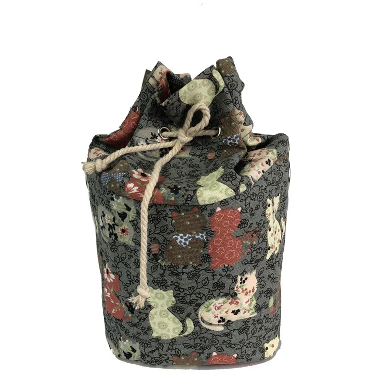 Drawstring Inner Pocket Canvas Fabric Lining Insert for Obag EVA O BAG Women Handbag Obasket Handbag Insert for O Basket O Bag 