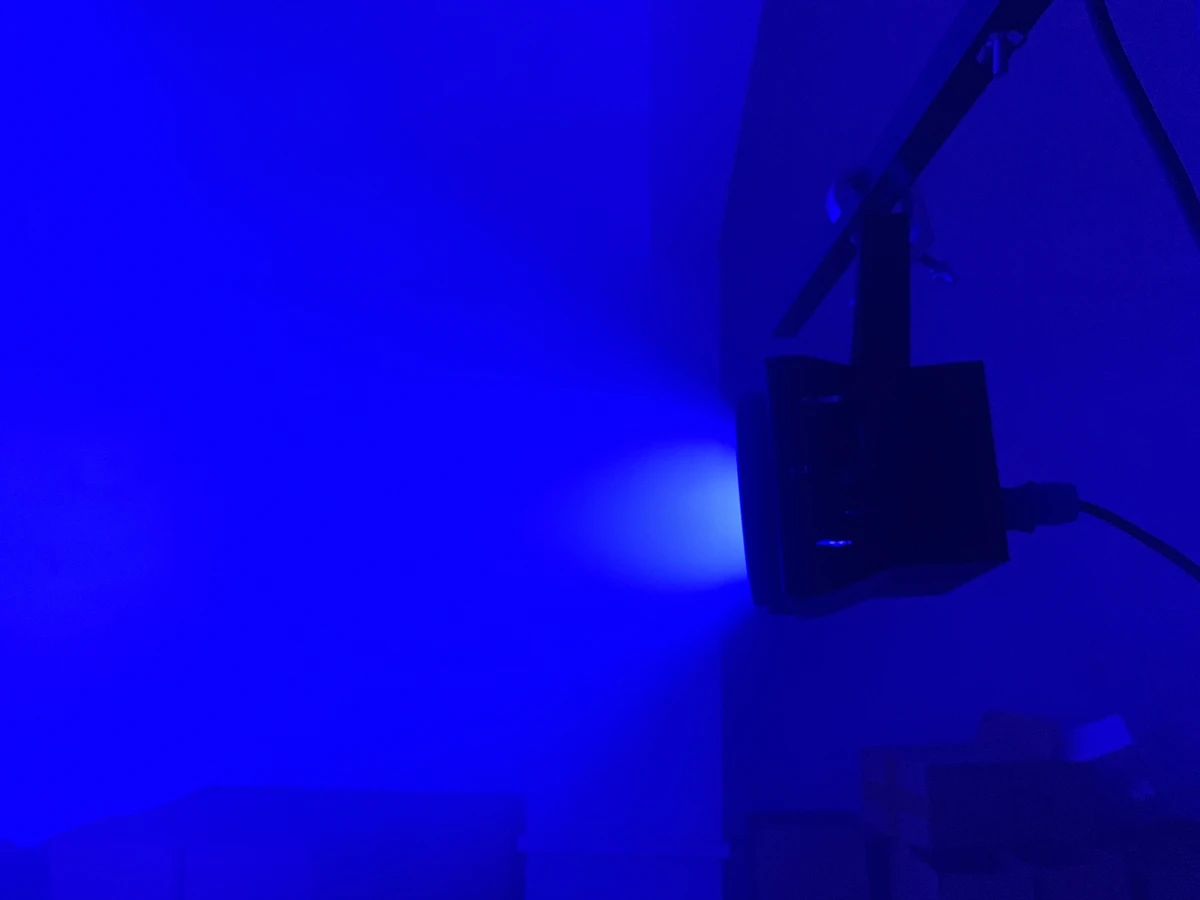 4 шт. 2x100 Вт COB светодиодный светильник для аудитории с чехлом 2eyes RGBWA UV 6 в 1 200