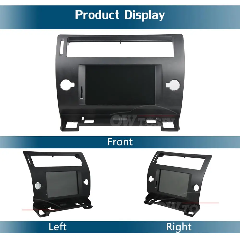 Top 7"IPS 1920*1080 8Core 4G+64G Android 9.0 Car DVD Player For Citroen C4 Quatre Triumph 2004 2005 2006 2007 2008 2009-2012 Radio 4