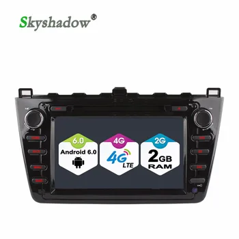 

C500 Quad Core 4G SIM LTE Android 6.0 Car DVD player For For Mazda 6 2008-2012 6 Ruiyi 6 Ultra WIFI Bluetooth RDS Radio GPS Map