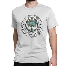 I See Trees Of Green Red Roses Too I See Them Bloo Men T Shirts Wonderful World Casual 100% Cotton Tees T-Shirt 4X 5X Clothes happy healthy ajay stuart j murphy s i see i learn health and safety skills stuart j murphy s i see i learn series