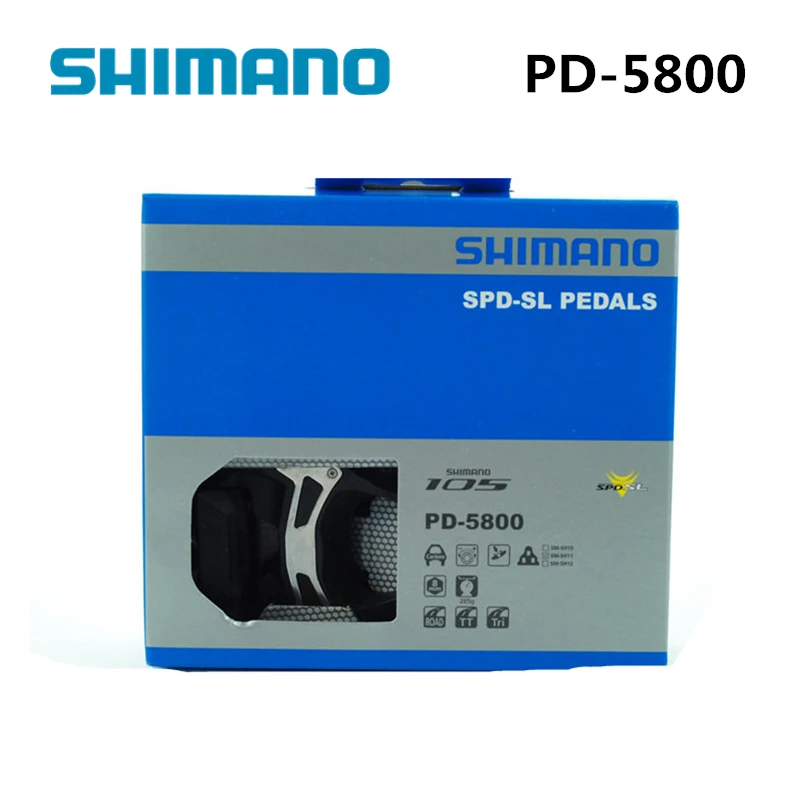 

shimano 105 PD 5800 Self-Locking SPD Pedals Components Using for Bicycle Racing Road Bike Parts