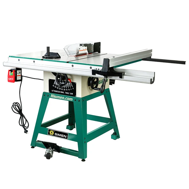 1500W professional grade 10 inch table saw machine H36650 wood sawsin Electric Saws from Tools