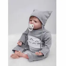 Gentle Touch Baby Doll Reborn Newborn Babies 22 Inch Soft Silicone Realistic Boy Toy With Curved Mohair Kids Birthday Xmas Gift