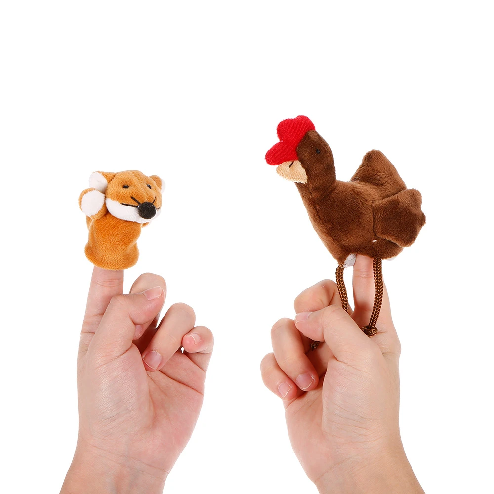 fox finger puppet