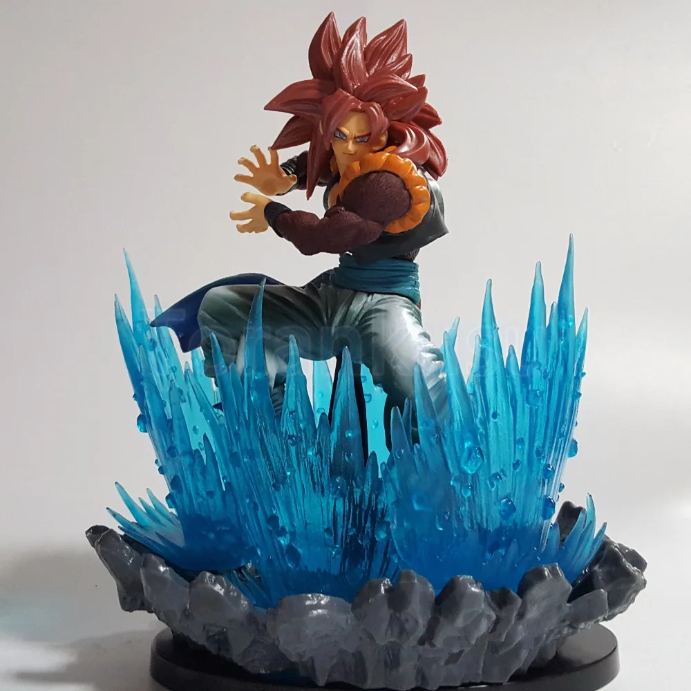 Dragon Ball Z фигурку Сон Гоку Супер Saiyan 4 Мощность эффект рок База DIY светодиодный свет комплект DBZ gogeta гоку Вегета модель diy189