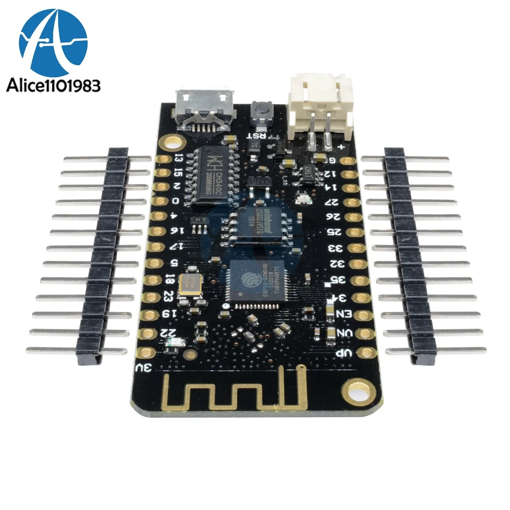 LOLIN32 WiFi Bluetooth ESP32 ESP-32 CH340G MicroPython Lithium Battery Interface
