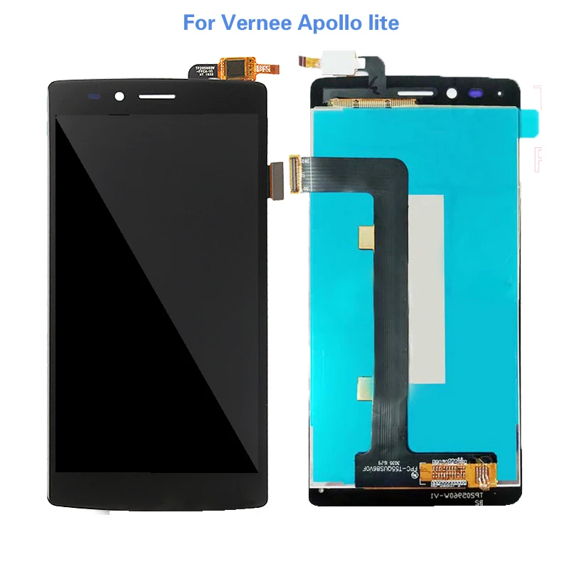 

For Vernee Apollo Lite LCD Display Touch Screen Top Quality Digitizer Assembly Repair Phone Accessories Free Tools