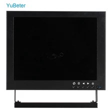 YuBeter 8 дюймов TFT ЖК дисплей Мониторы дисплей 1024*768 HD металлический корпус Professional видеонаблюдения видео HDMI VGA AV порт BNC