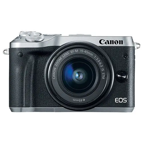 Canon M6 цифровая камера EF-M15-45 IS STM объектив Комплект для Canon EOS M6 беззеркальная цифровая камера