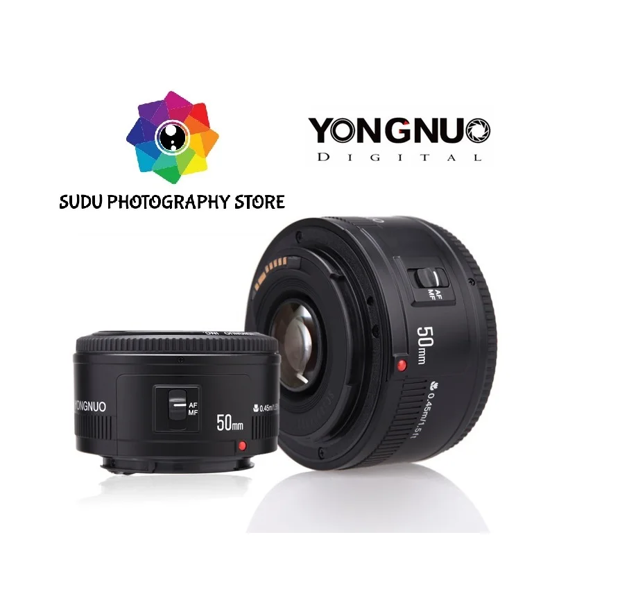 YONGNUO YN 50 мм EF F/1,8 объектив с автофокусом для Canon EF Mount объектив