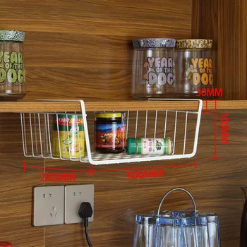 

Kitchen Storage Rack Cup Bottle Holder Hanging Bathroom Toilet Paper Holder Storage Rack Home Basket Holder