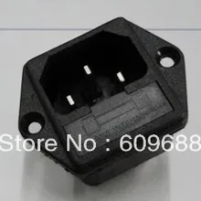 Разъем питания, предохранитель, 3 контакт как-07