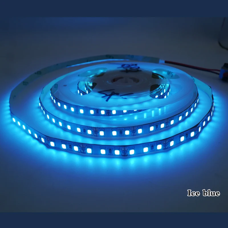 Гибкий светодиодный светильник 5 м 2835 SMD DC 12 В 120 светодиодный s/M не водонепроницаемый белый/теплый белый/натуральный белый/синий/голубой/Золотой Желтый