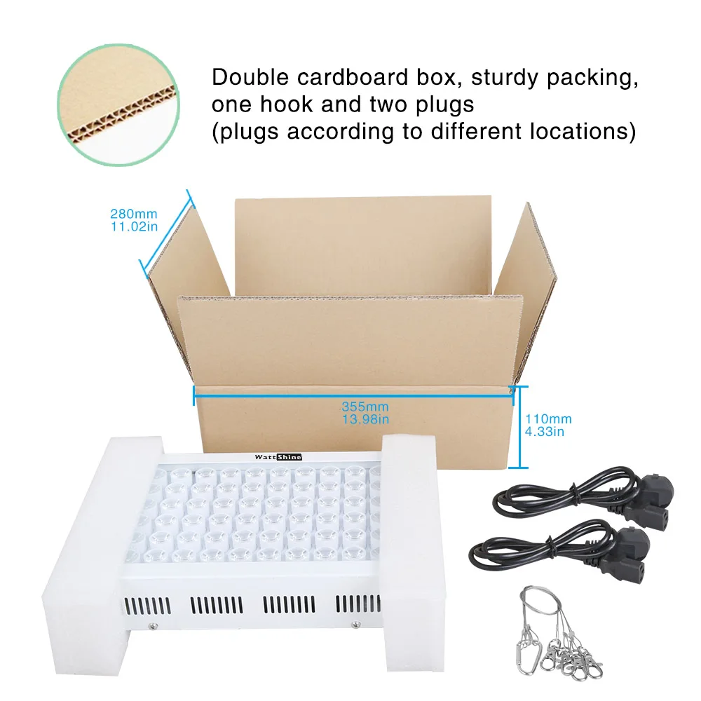 Hot sale Dimmable 60x3W Aquarium lights Free shipping Freshwater fish Coral raising raise plants marine aquarium led lighting (7)