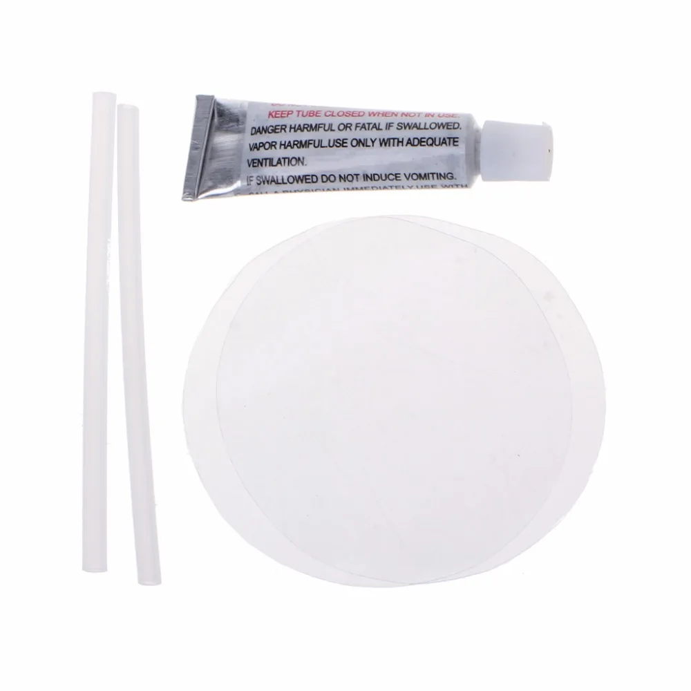 New Clear PVC Patch Vinyl Glue Repair Kit for Inflatables Waterbed Air