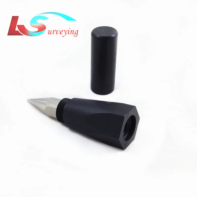 

2 pcs Prism pole point with replaceable tip 5/8 internal thread